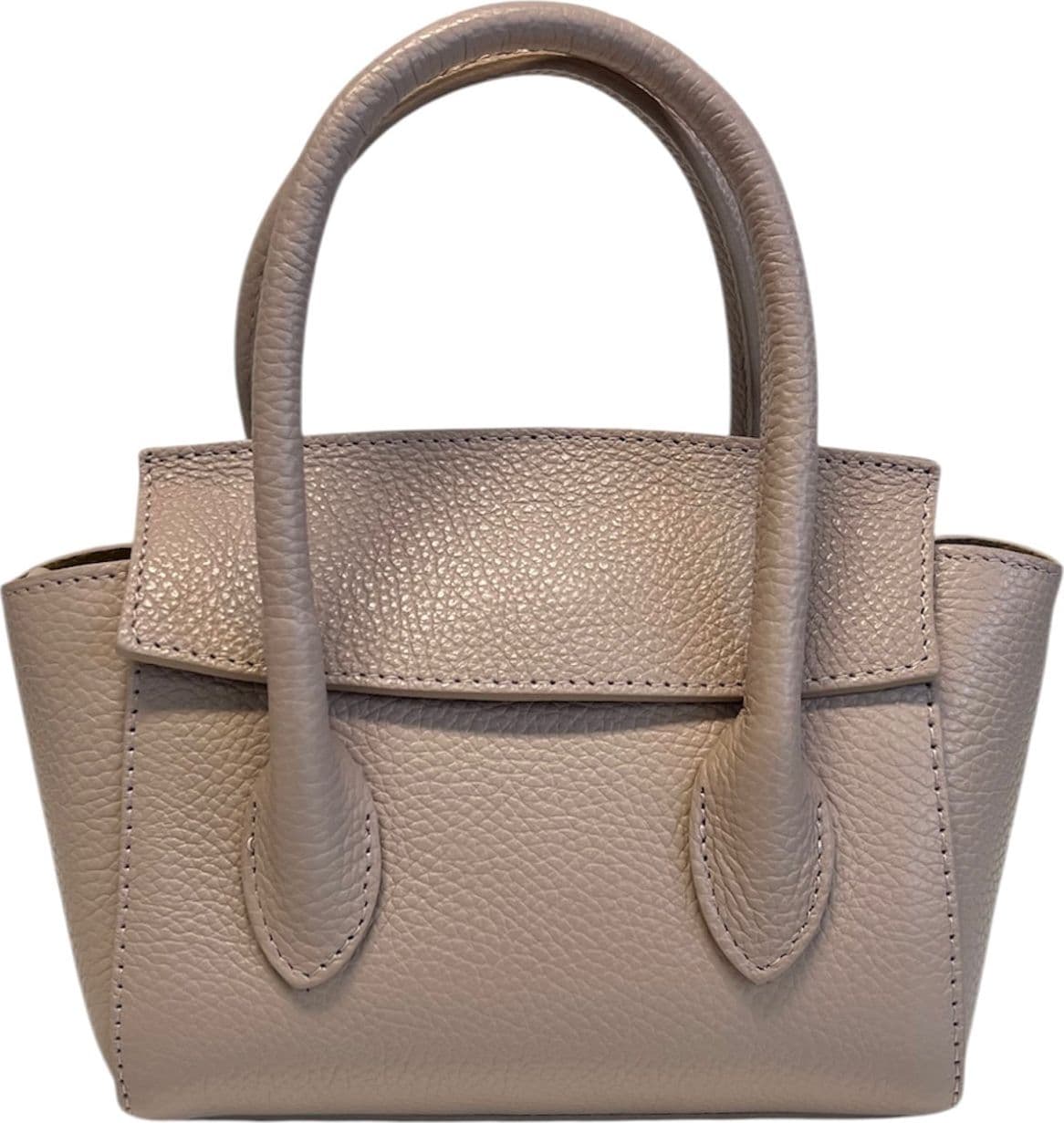 Modarno Borsetta a mano/tracolla Lily in vera pelle 19x10x13 cm - 8