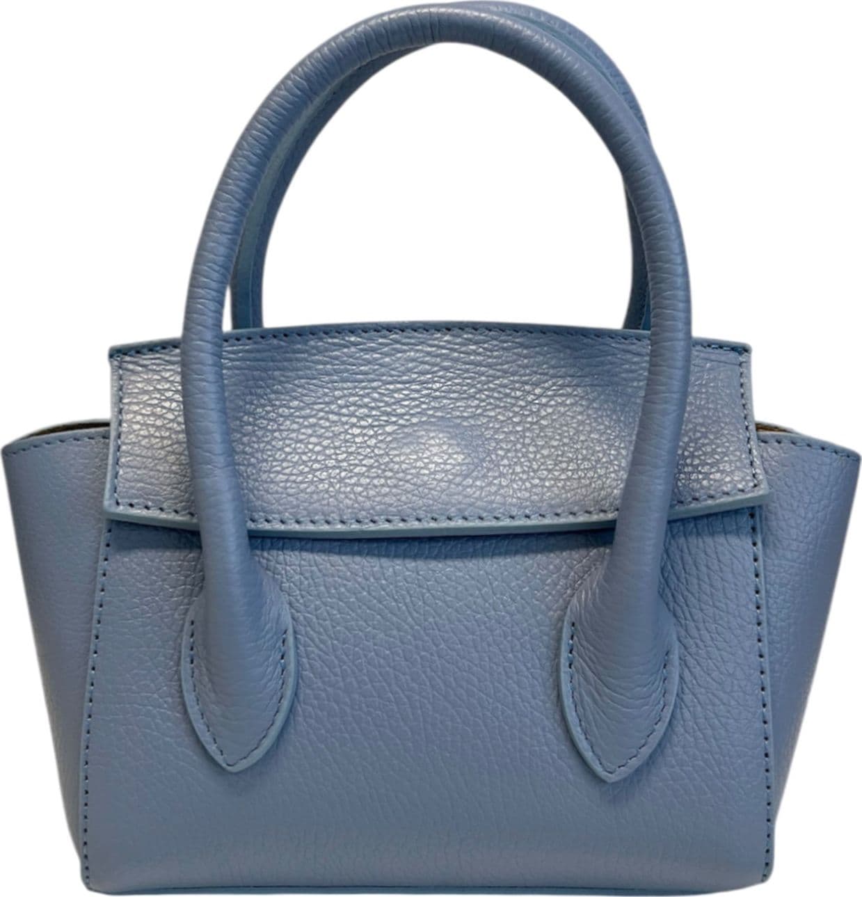 Modarno Borsetta a mano/tracolla Lily in vera pelle 19x10x13 cm - 9