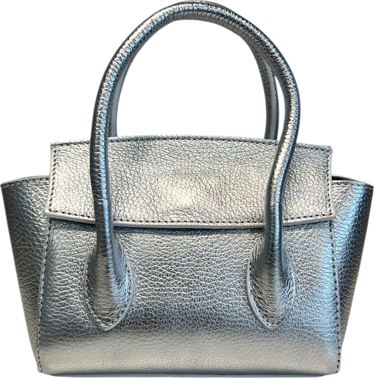 Modarno Borsetta a mano/tracolla Lily in vera pelle 19x10x13 cm - 12