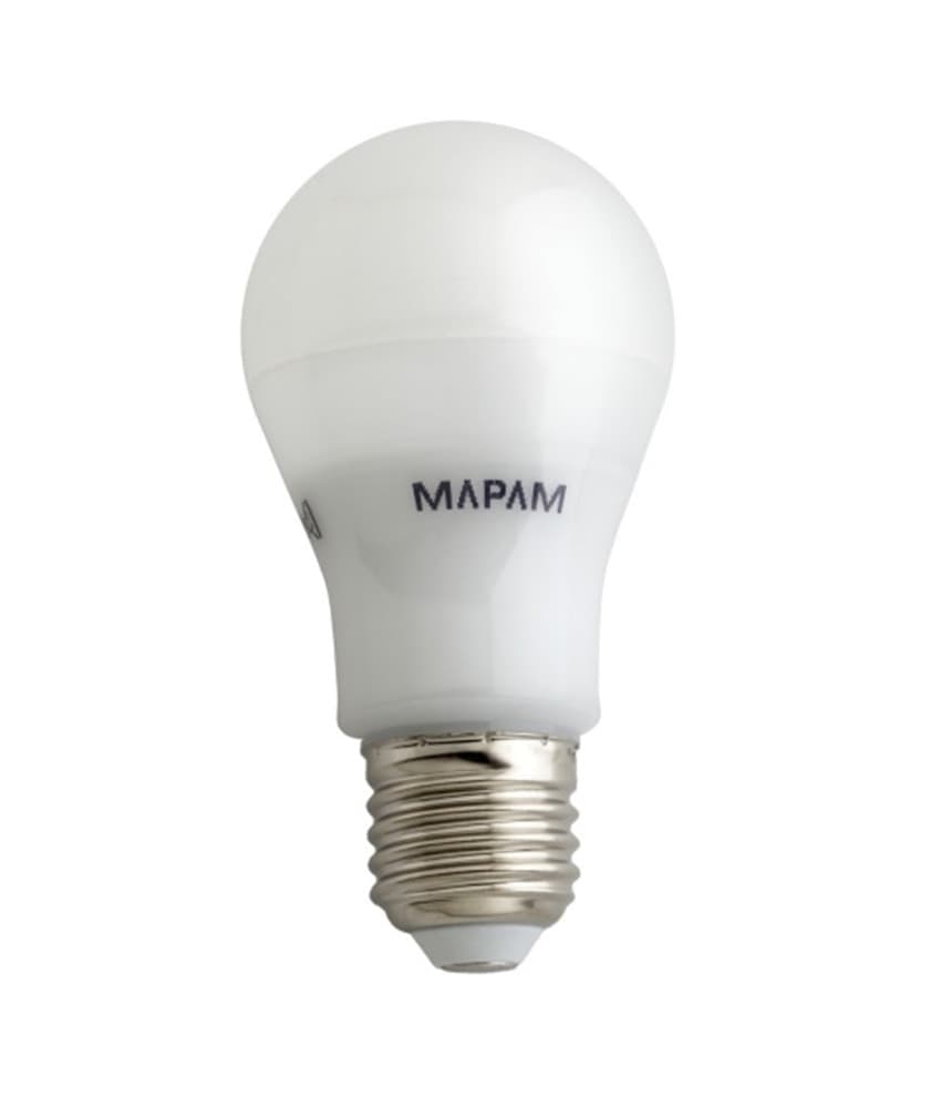 LAMPADINA LED ATTACCO E27 BULBO A55 7W GLOBO LUCE CALDA 3000K ALTA QUALITÀ 00050 - 3