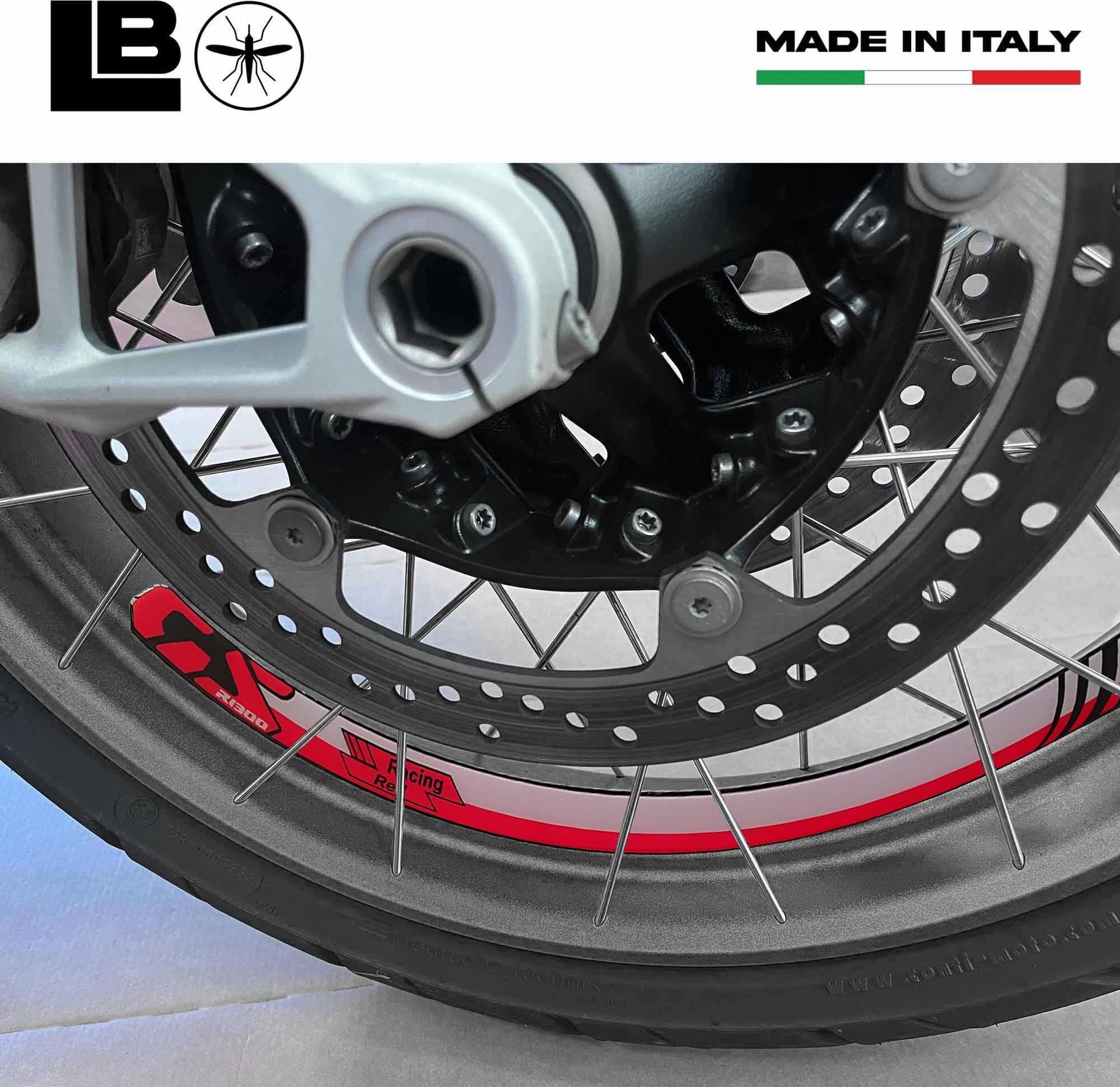 Adesivi Gel 3D Interno Cerchi compatibile con BMW R 1300GS Adventure - 15