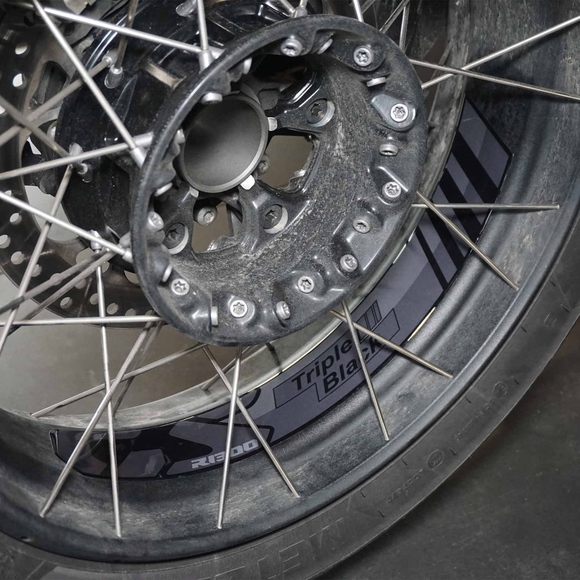 Adesivi Gel 3D Interno Cerchi compatibile con BMW R 1300GS Adventure - 7