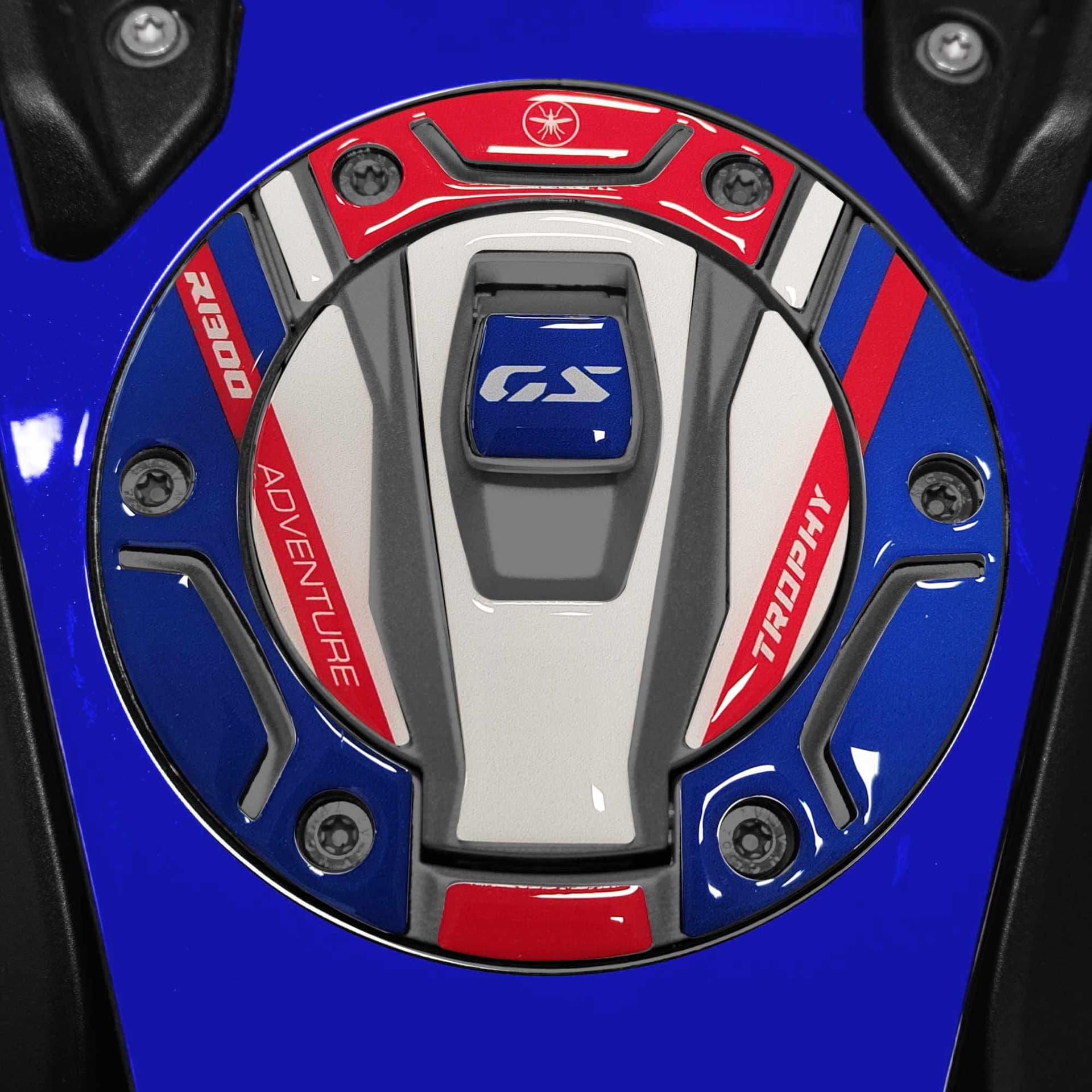 Adesivo 3D Protezione Tappo Keyless compatibile con BMW R 1300 GS Adventure - 23
