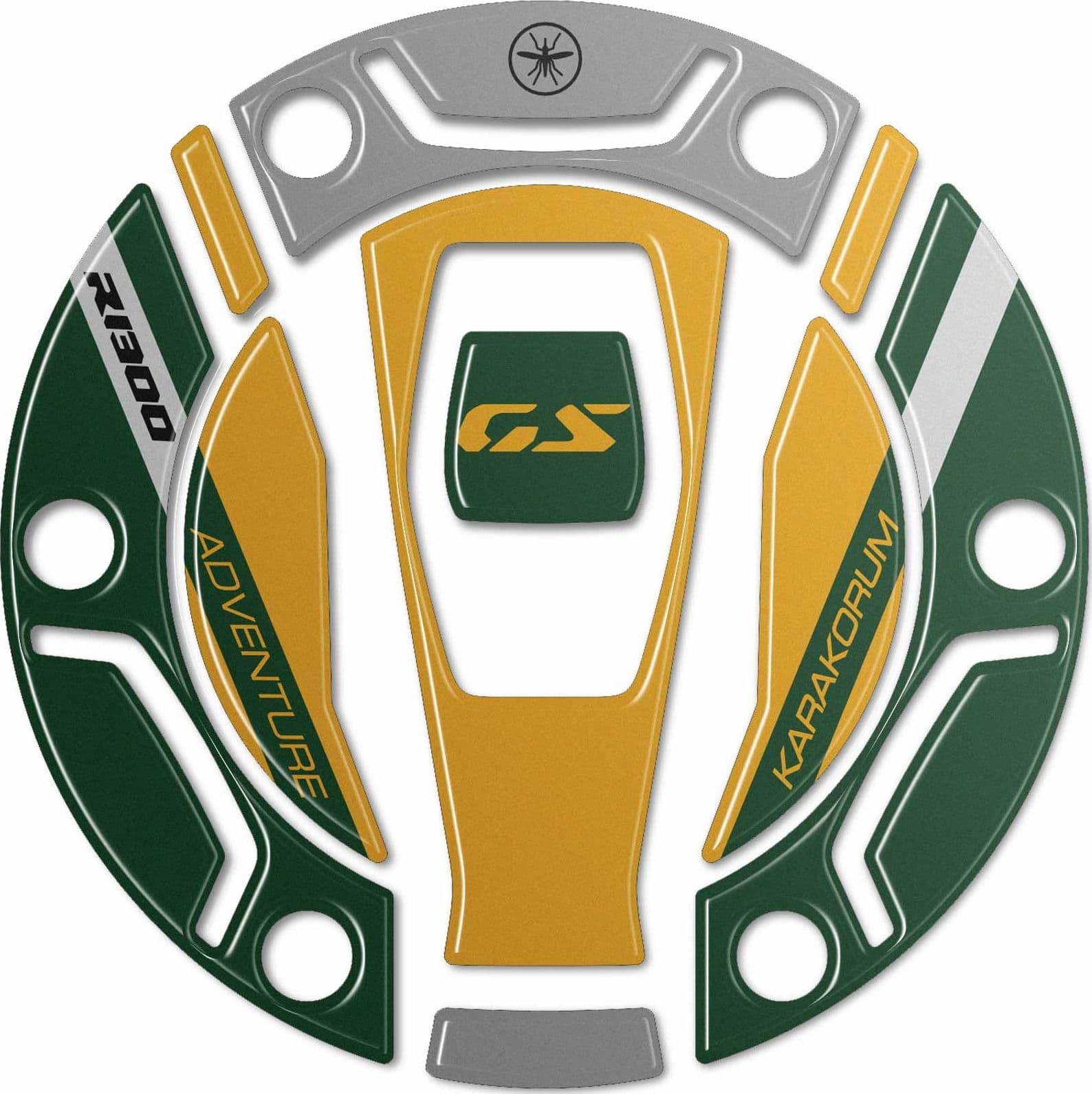 Adesivo 3D Protezione Tappo Keyless compatibile con BMW R 1300 GS Adventure - 17