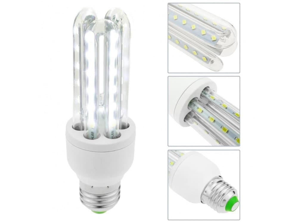 LAMPADINA LED JN26 ATTACCO E27 9W 3U LUCE NATURALE 4000K TUBOLARE LINEARE 855LM 87347 - 6