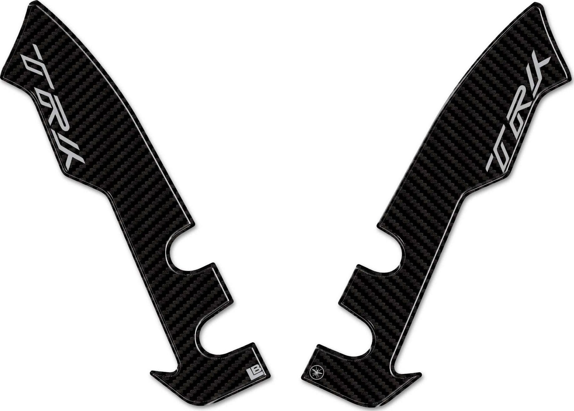 Adesivi 3D Protezioni Parasteli Parafango compatibili con Benelli TRK 702 - 2
