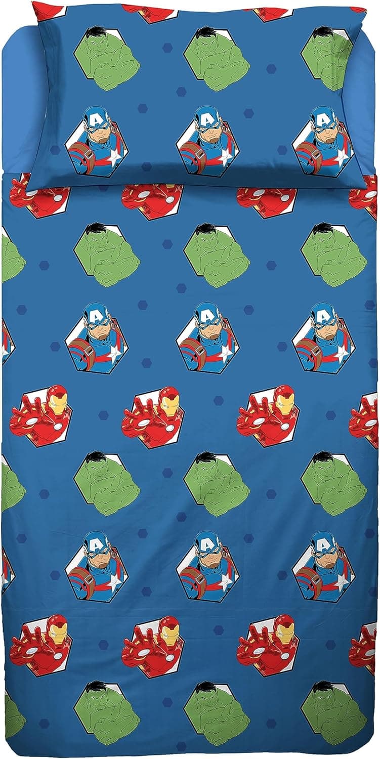 Completo lenzuola singolo Avengers 100% cotone - 2