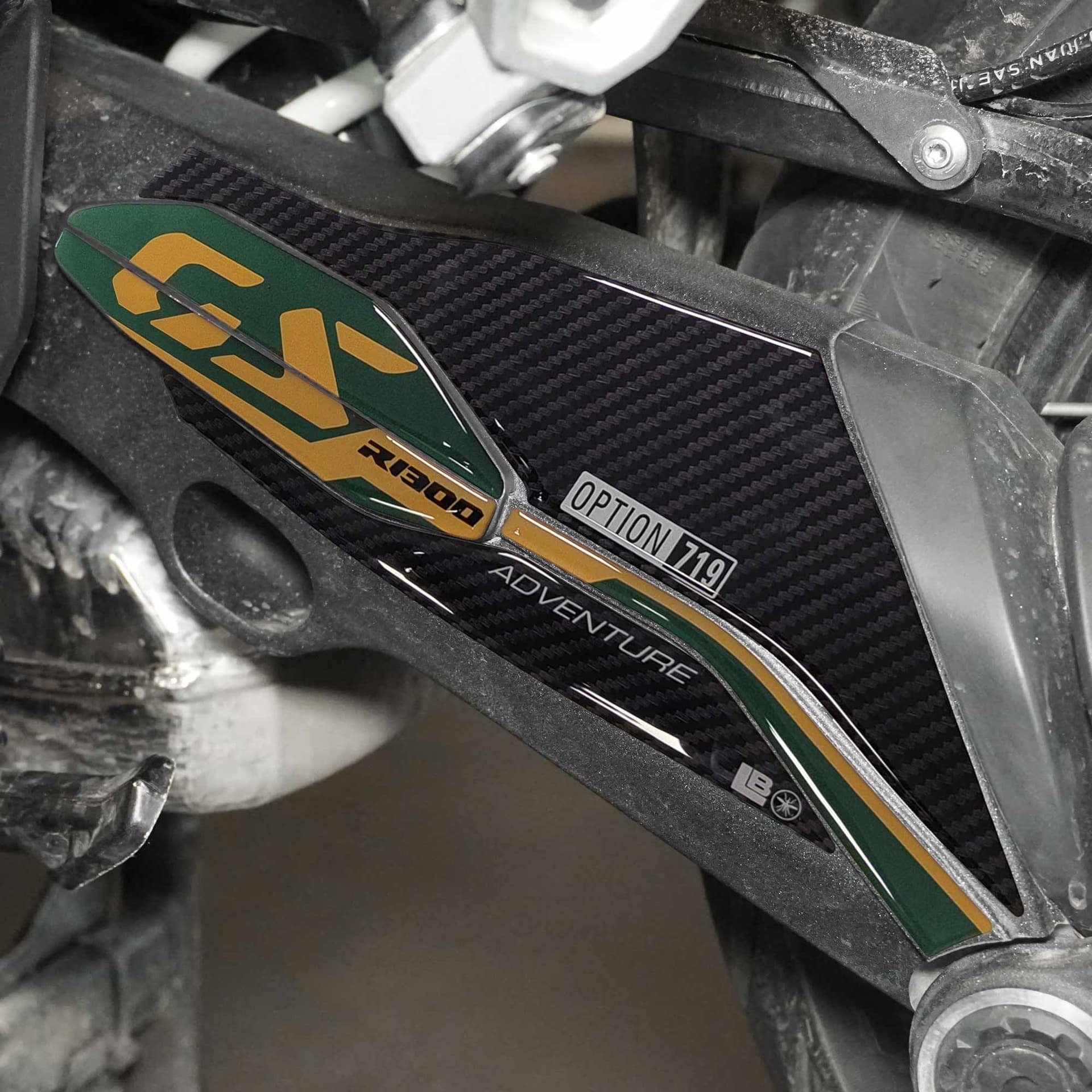 Adesivo Gel 3D Protezione Cardano compatibile con BMW R 1300 GS Adventure - 16