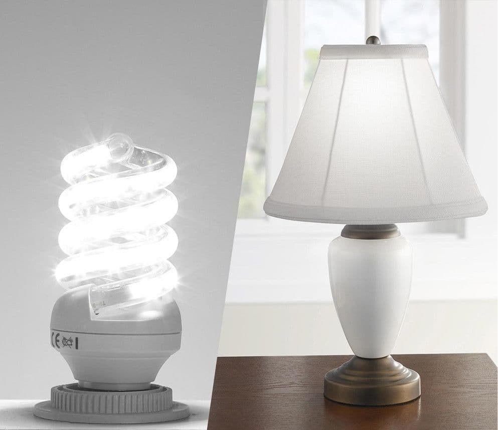 LAMPADINA LED 11 WATT E14 1045 LUMEN SPIRALE VORTICE LUCE NATURALE 4000K 91955 - 4