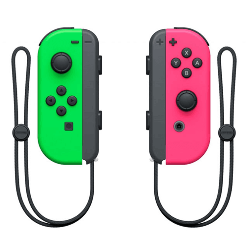 Joy-Con Pair Verde/Rosa Neon Coppia Switch Usato - 3