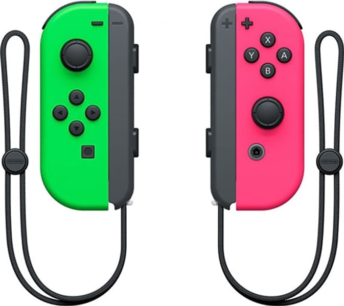 Joy-Con Pair Verde/Rosa Neon Coppia Switch Usato - 2