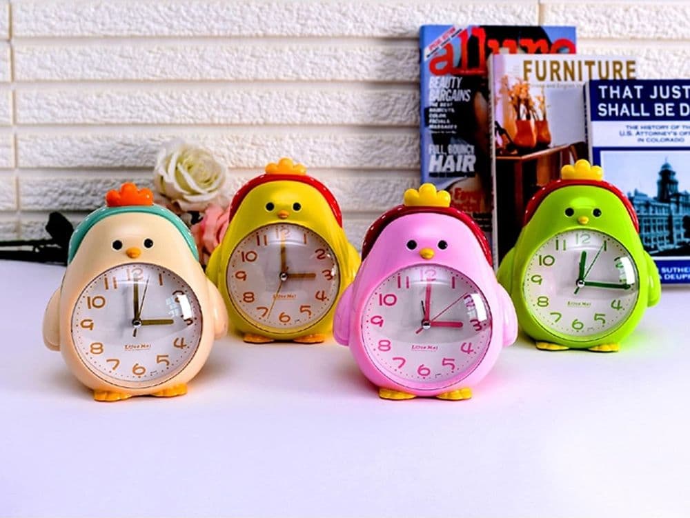 SVEGLIA OROLOGIO DA COMODINO PER BAMBINI STUDENTI CREATIVI CON SIMPATICO PERSONALITÀ - 7