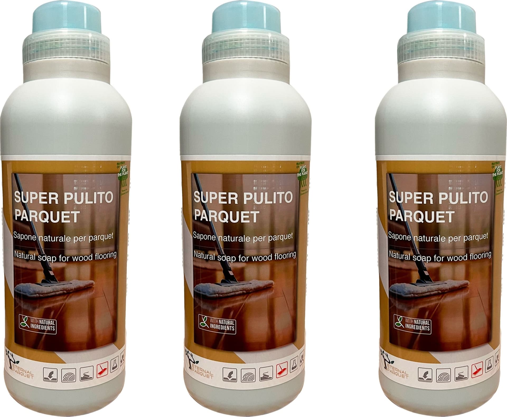 il #n1 - SUPER PULITO PARQUET rivoluzionario detergente NATURALE a PH NEUTRO e protettivi formulato per parquet - Di Eternal Parquet - Eternal Parquet