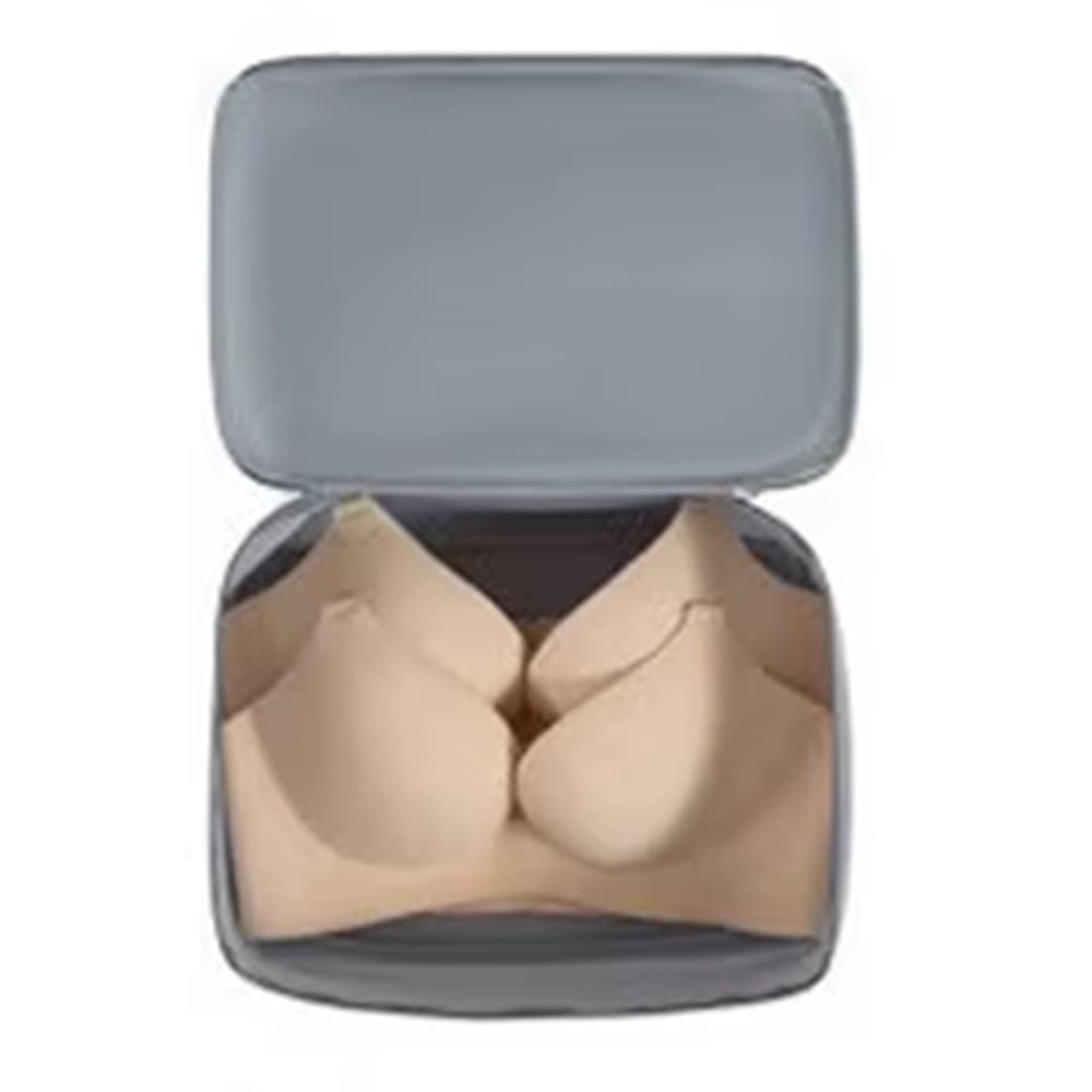 ORGANIZER VIAGGIO ORGANIZZA VALIGIA BAGAGLI BORSA PER INTIMO 26X15X9CM GRIGIA 87717 - 8
