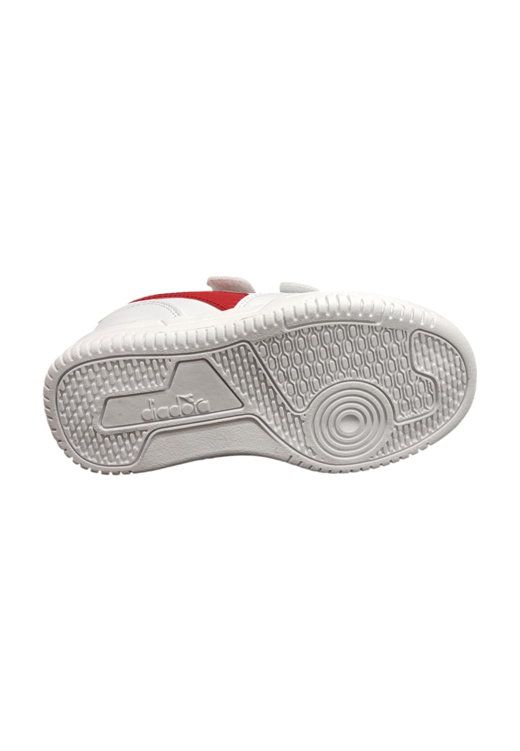 Scarpe sneakers Bambini e ragazzi Diadora RAPTOR  bianco-rosso velcro in Sneaker casual Scarpetteria Gica - Trani, commercioVirtuoso.it