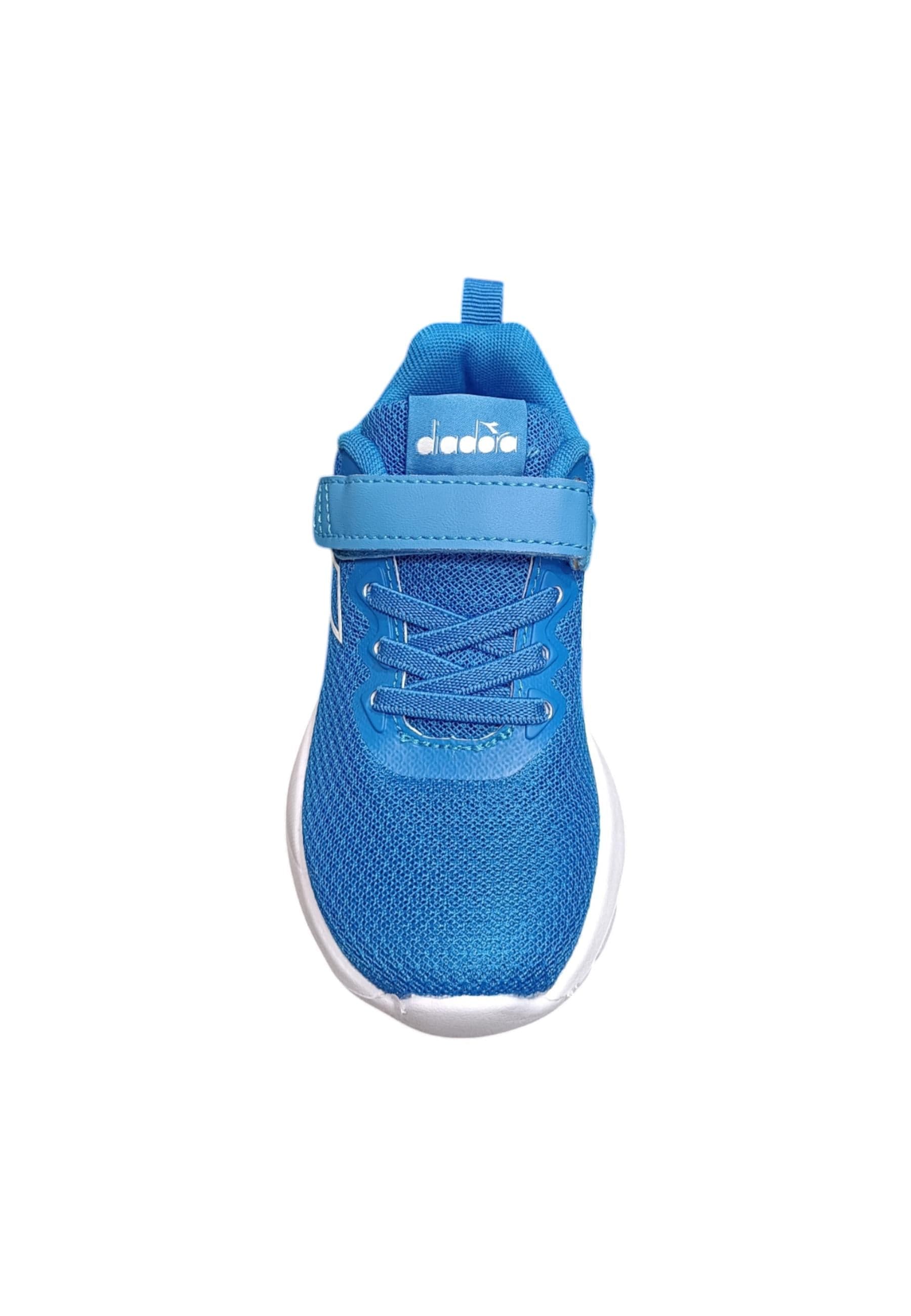 Scarpe sneakers Bambini e ragazzi Diadora evo run  azzurro-bianco laccio elastico e velcro in Sneaker casual Scarpetteria Gica - Trani, commercioVirtuoso.it
