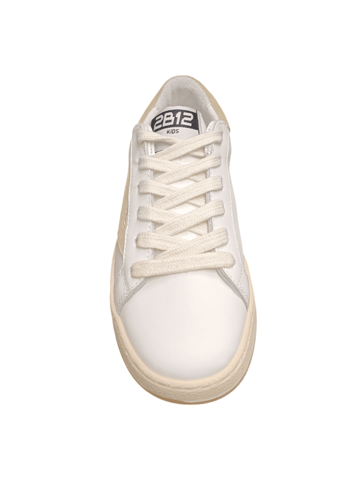 Scarpe sneakers Bambini e ragazzi 2B12 JRSUPRIME  bianco-beige laccio in Sneaker casual Scarpetteria Gica - Trani, commercioVirtuoso.it