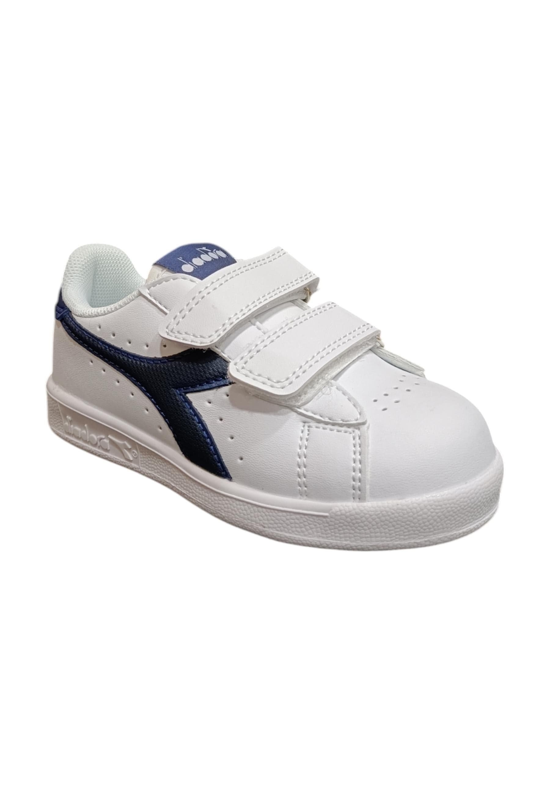 Scarpe sneakers Bambini e ragazzi Diadora GAME  bianco-blue velcro in Sneaker casual Scarpetteria Gica - Trani, commercioVirtuoso.it