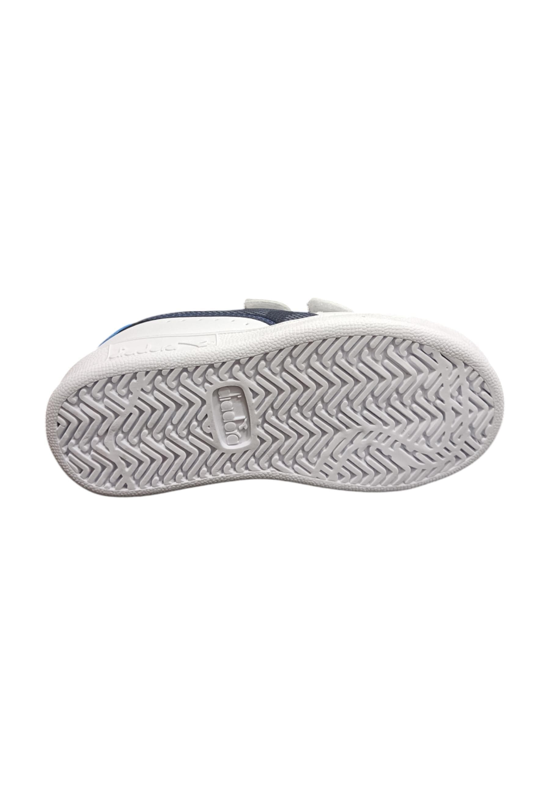 Scarpe sneakers Bambini e ragazzi Diadora GAME  bianco-blue velcro in Sneaker casual Scarpetteria Gica - Trani, commercioVirtuoso.it