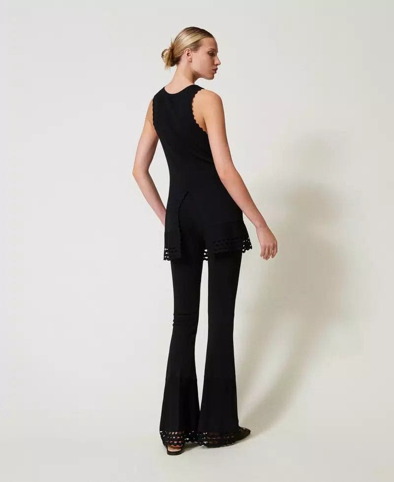 Twinset Pantalone donna 251TP3051 in Pantaloni Broadway Red - Barletta, commercioVirtuoso.it