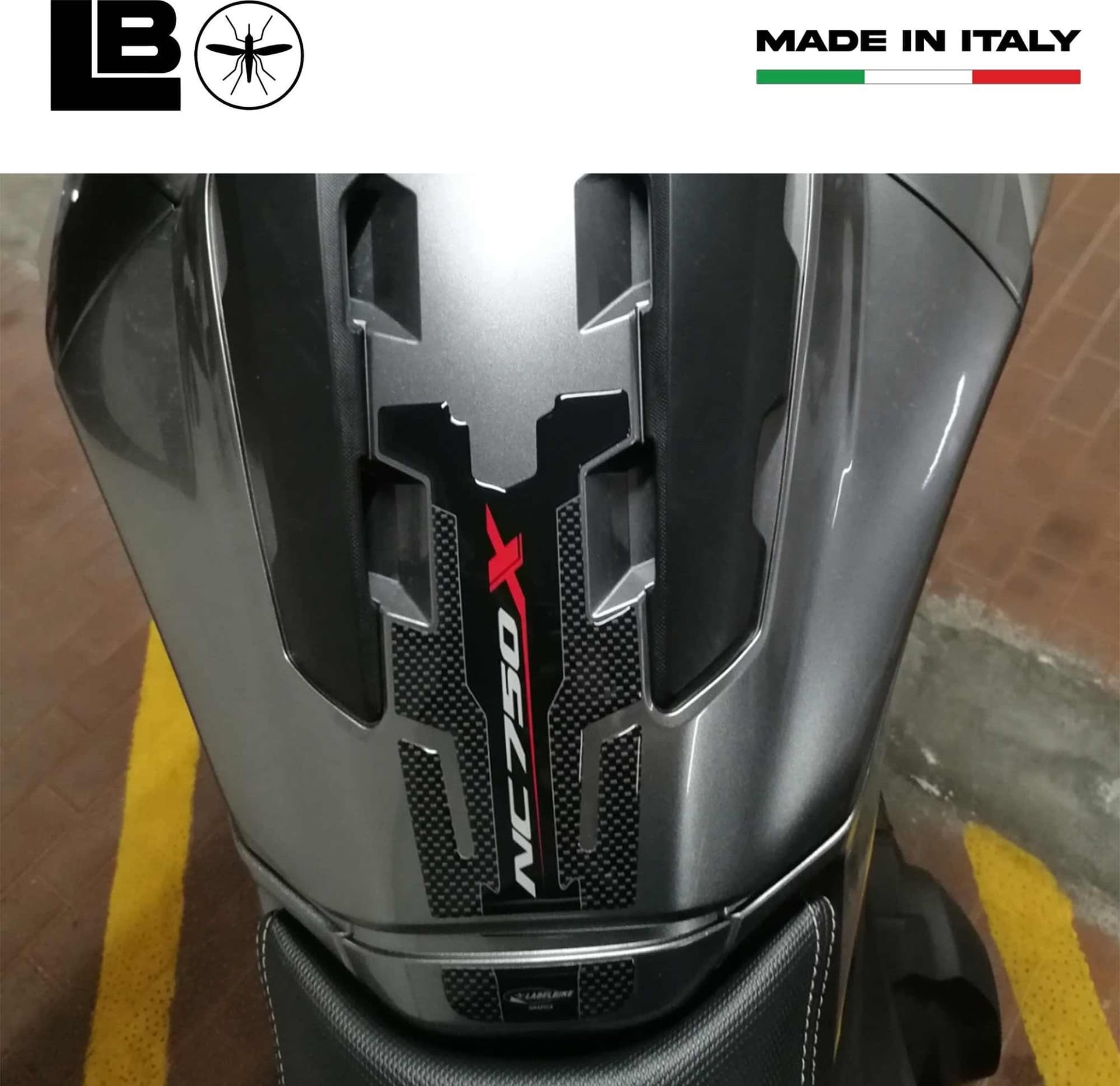 Kit 3 ADESIVI 3D Protezione compatibile per NC 750 MOTO HONDA NC750X 2016-2017 in Decalcomanie adesivi e magneti LabelBike - Bibbiano, commercioVirtuoso.it