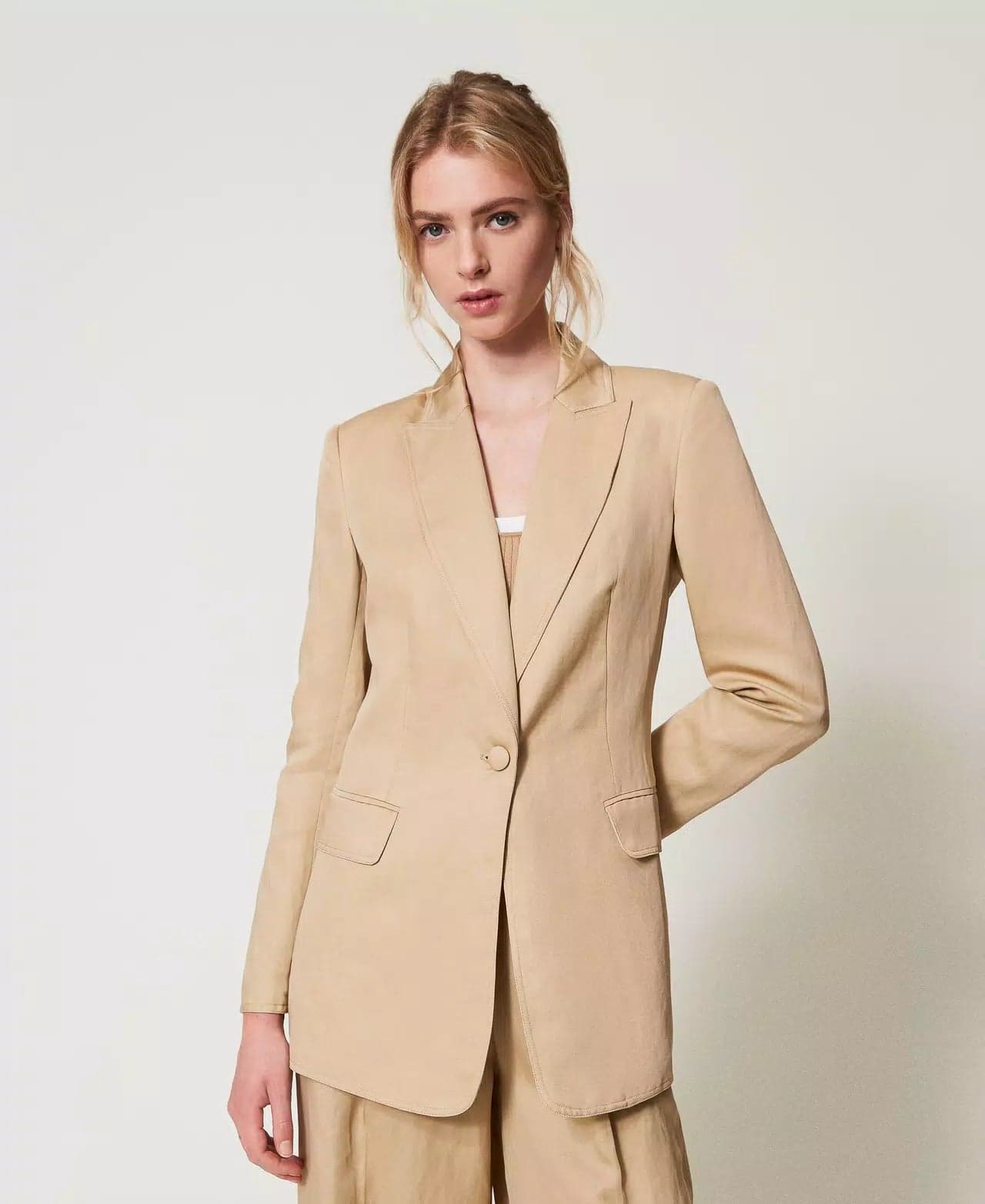 Twinset Giacca donna in misto lino  251TE2140 - 4