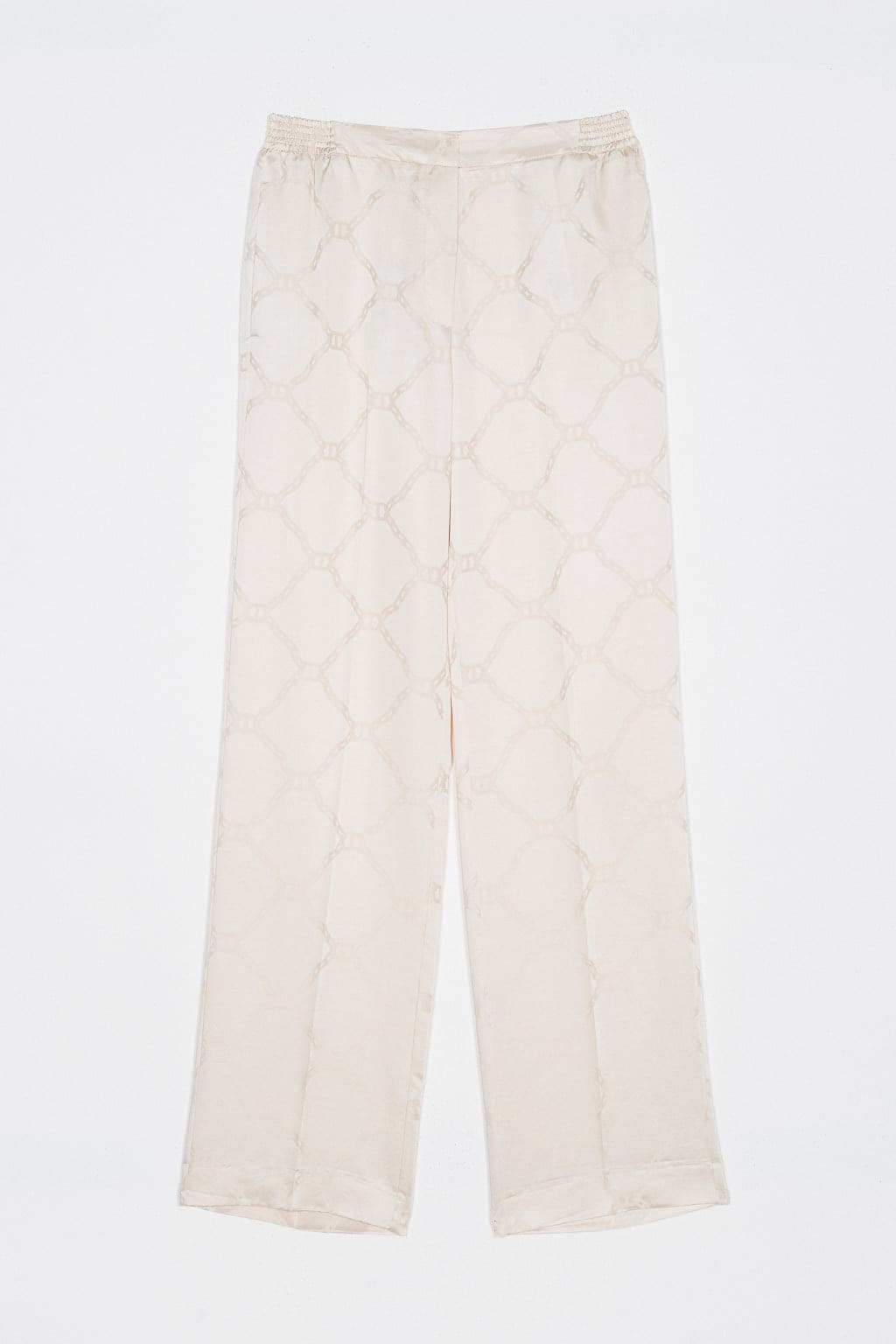 Twinset Pantalone donna Pantaloni con Oval T jacquard 251TP2011 in Pantaloni Broadway Red - Barletta, commercioVirtuoso.it