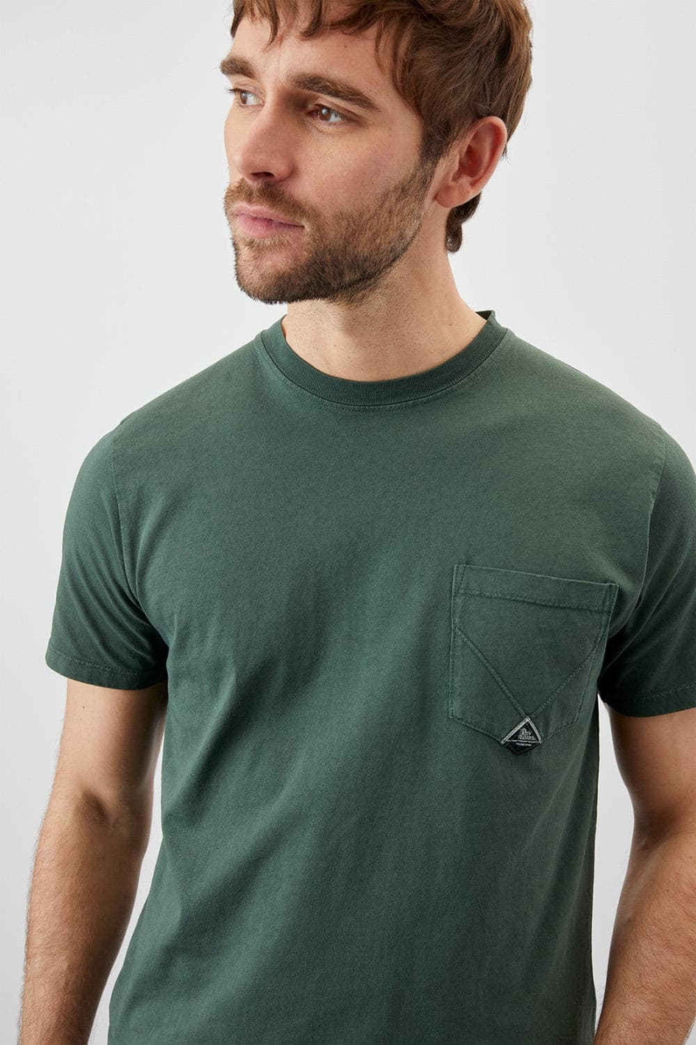 Roy Roger's T-shirt uomo pocket man heavy jersey in T-shirt Broadway Red - Barletta, commercioVirtuoso.it