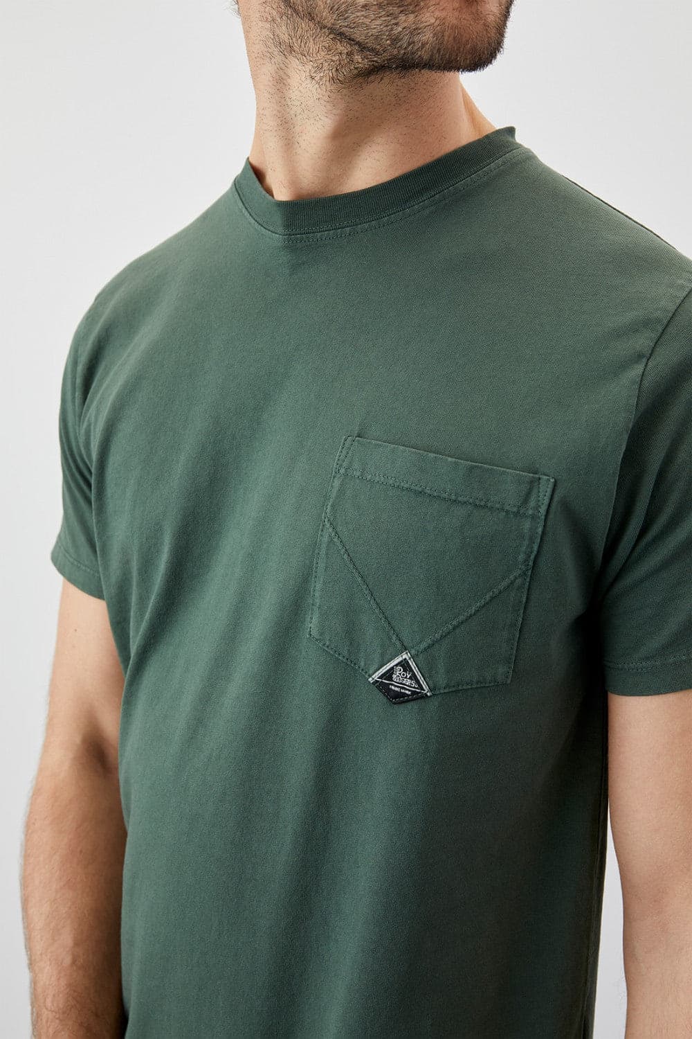 Roy Roger's T-shirt uomo pocket man heavy jersey in T-shirt Broadway Red - Barletta, commercioVirtuoso.it