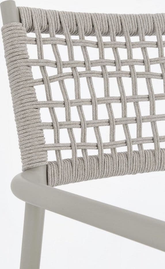 Sedia "Caleta" struttura in alluminio con braccioli per interni ed esterni in Sedie Decor Space - Altamura, commercioVirtuoso.it
