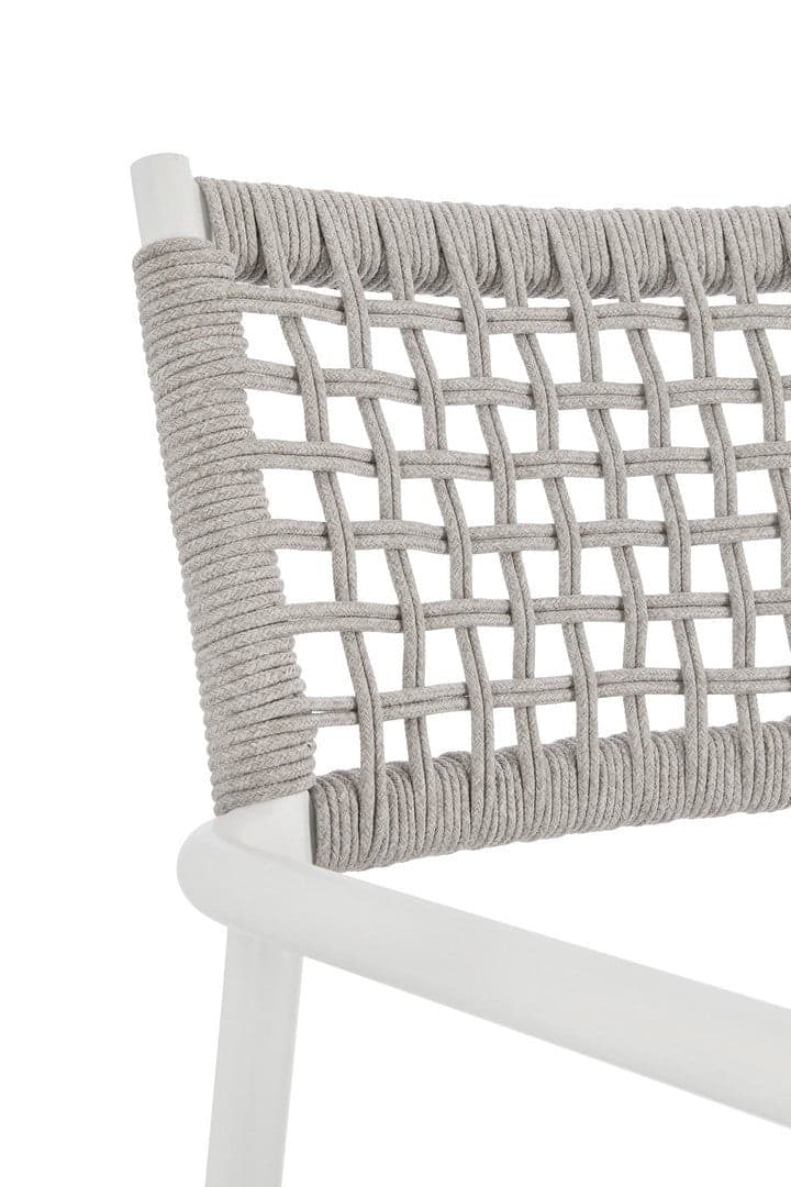 Sedia "Caleta" struttura in alluminio con braccioli per interni ed esterni in Sedie Decor Space - Altamura, commercioVirtuoso.it