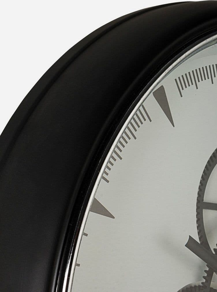 Orologio da parete "Engrenage" con ingranaggi in movimento Ø 50 cm in Orologi da parete Decor Space - Altamura, commercioVirtuoso.it