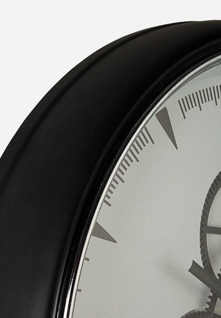 Orologio da parete "Engrenage" con ingranaggi in movimento Ø 50 cm in Orologi da parete Decor Space - Altamura, commercioVirtuoso.it