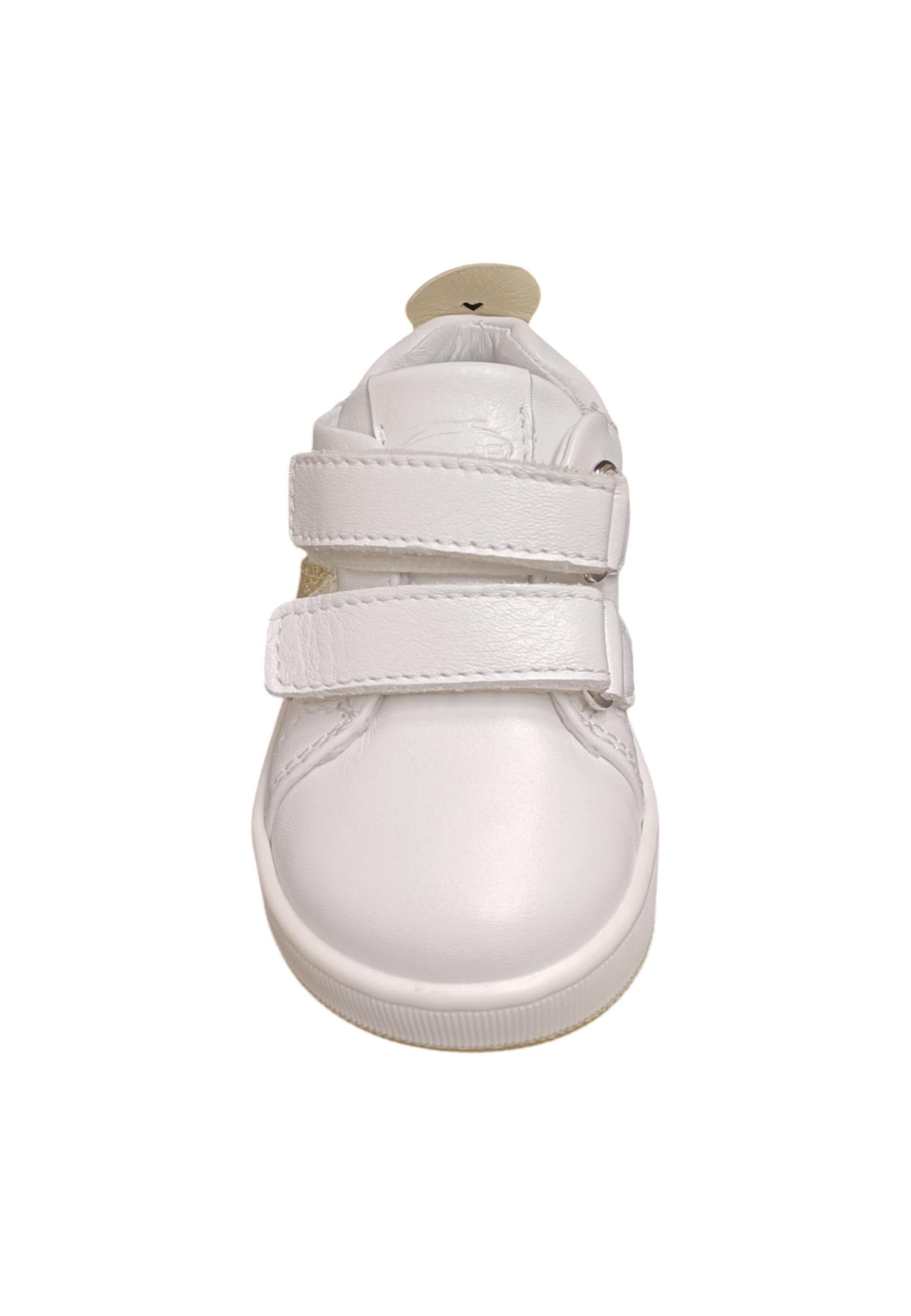 Scarpe sneakers Bambine balducci cita  bianco-dorato velcro in Sneaker casual Scarpetteria Gica - Trani, commercioVirtuoso.it