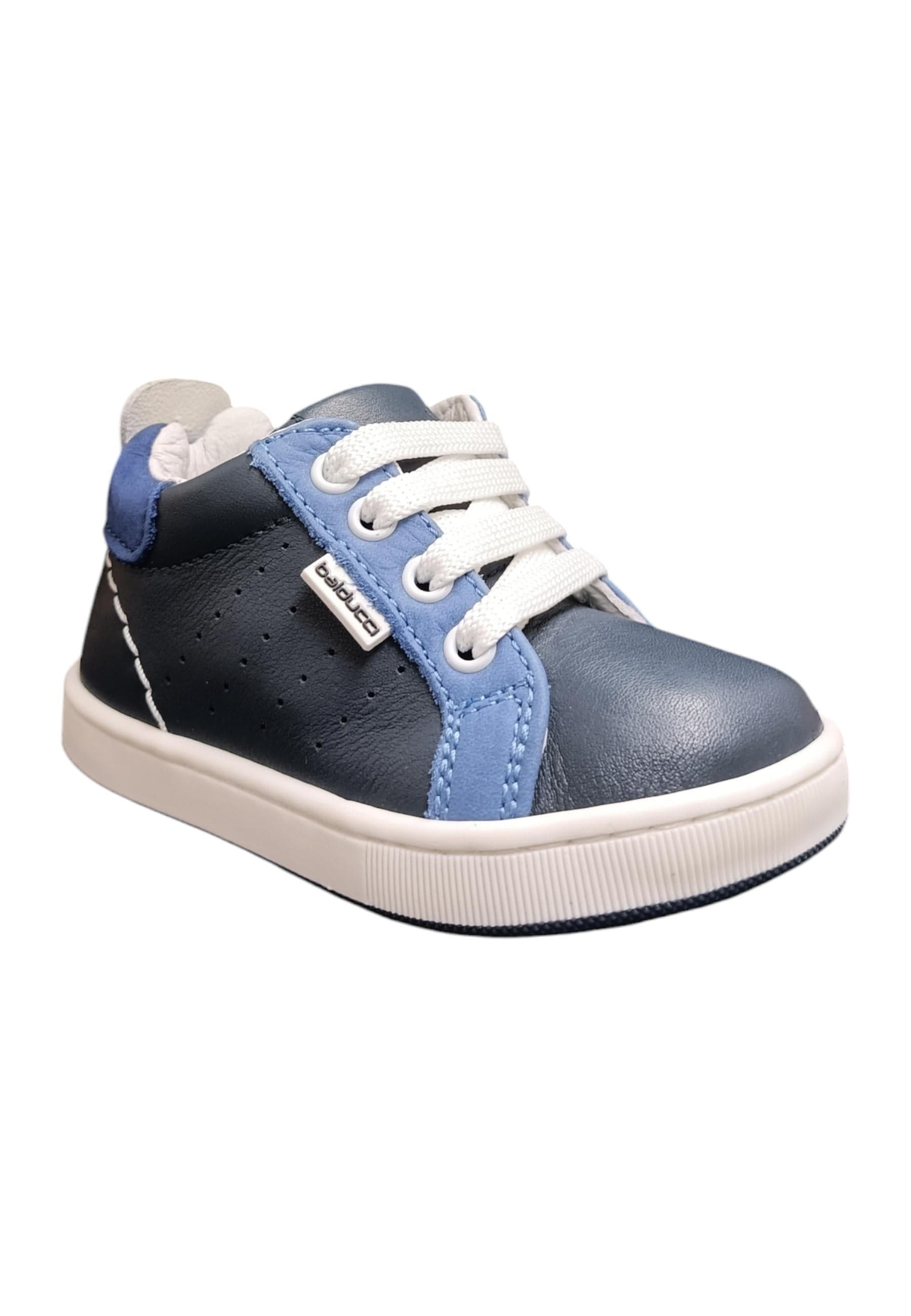 Scarpe sneakers Unisex bambini balducci cita  blue-celeste laccio e zip laterale in Ballerine Scarpetteria Gica - Trani, commercioVirtuoso.it