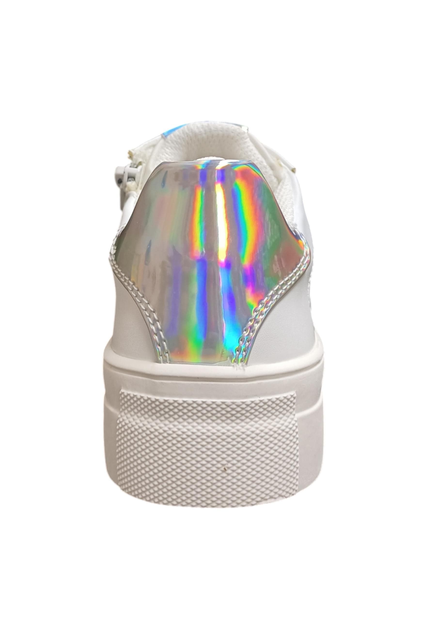 Scarpe sneakers Bambine e ragazze ferrè krug  bianco laccio e zip laterale in Sneaker casual Scarpetteria Gica - Trani, commercioVirtuoso.it