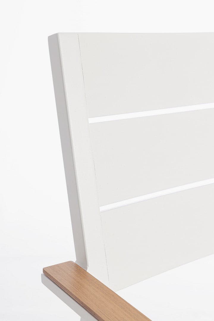 Sedia "Zelmar" struttura in alluminio con cuscino per interni ed esterni in Sedie Decor Space - Altamura, commercioVirtuoso.it
