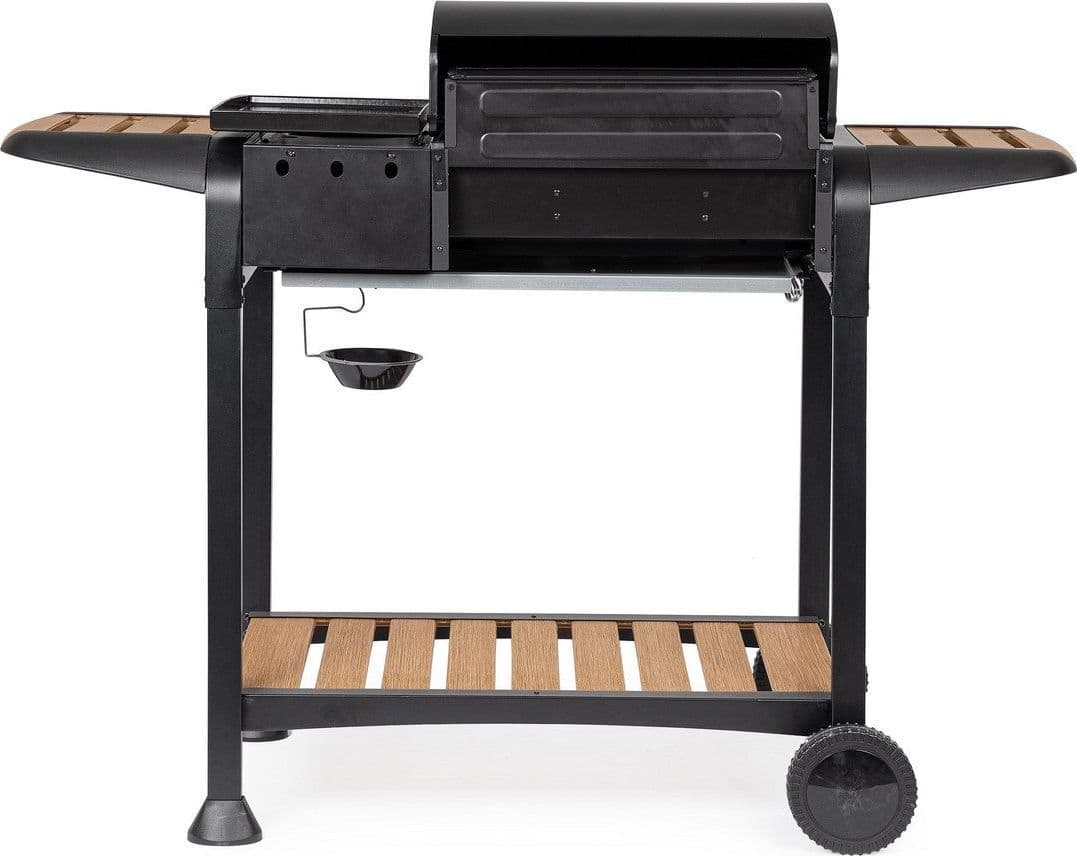 Barbecue a gas "Loni" con 3 bruciatori superfice di cottura in acciaio smaltato in Barbecue a gas Decor Space - Altamura, commercioVirtuoso.it