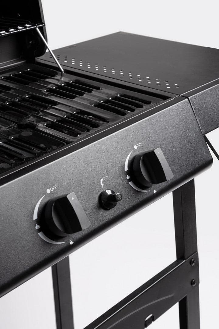 Barbecue a gas "Louis" con bruciatori superfice di cottura in acciaio smaltato in Barbecue a gas Decor Space - Altamura, commercioVirtuoso.it