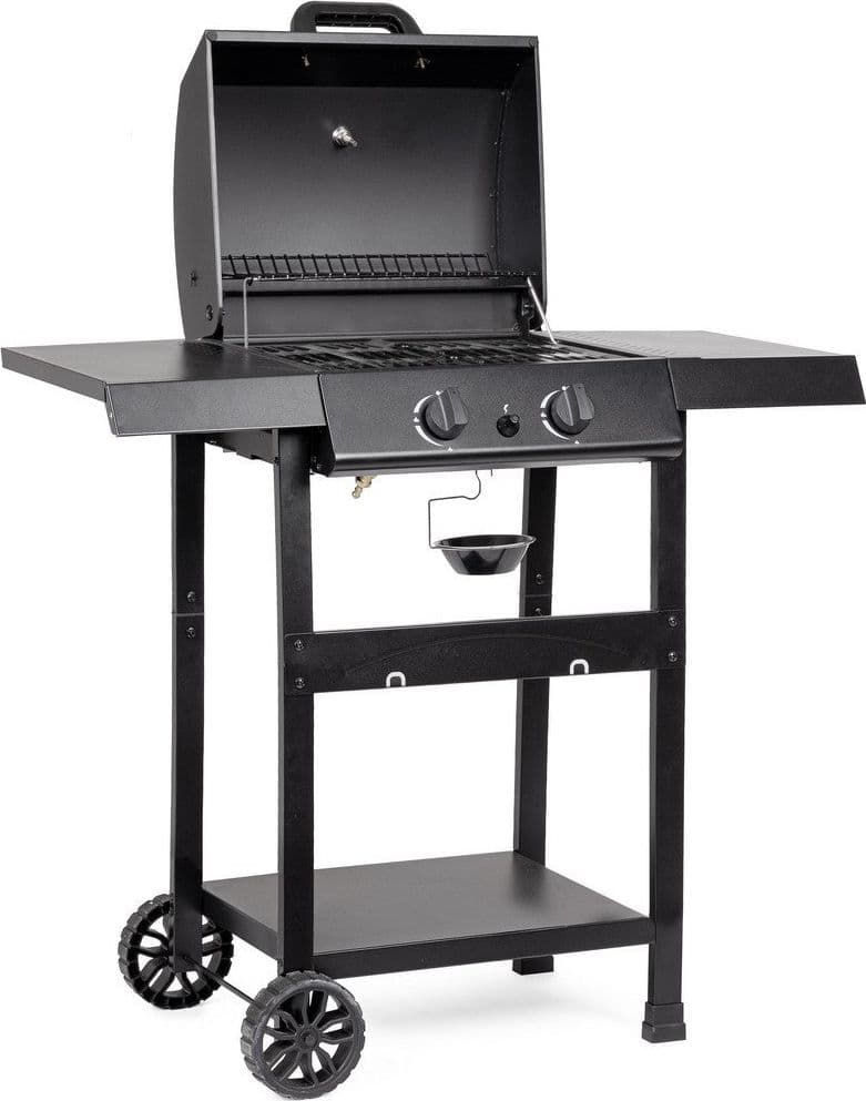 Barbecue a gas "Louis" con bruciatori superfice di cottura in acciaio smaltato in Barbecue a gas Decor Space - Altamura, commercioVirtuoso.it