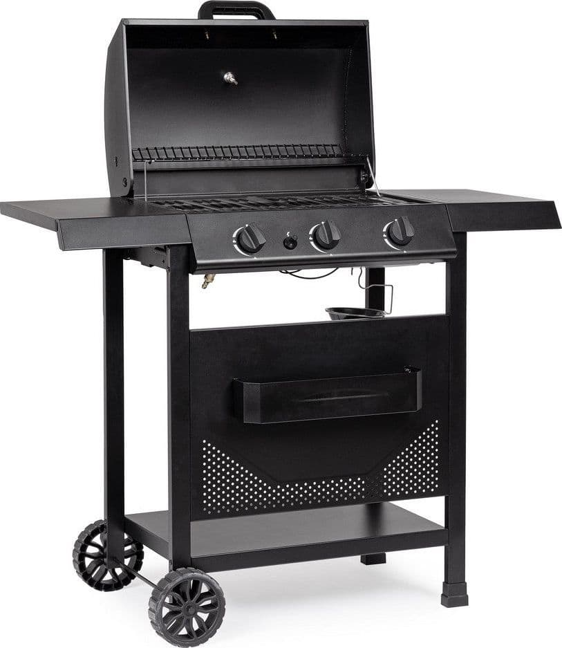 Barbecue a gas "Louis" con bruciatori superfice di cottura in acciaio smaltato in Barbecue a gas Decor Space - Altamura, commercioVirtuoso.it
