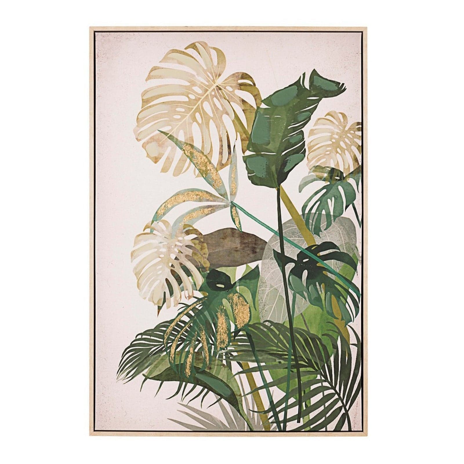 Quadro "Bold" stampa su tela con cornice MDF per arredo casa
