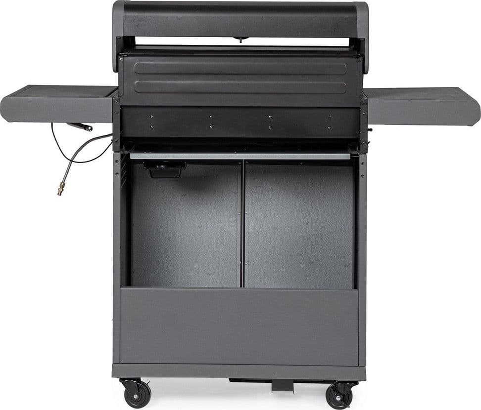 Barbecue a gas "Aleandro" con 5 bruciatori superfice di cottura in ghisa smaltata in Barbecue a gas Decor Space - Altamura, commercioVirtuoso.it