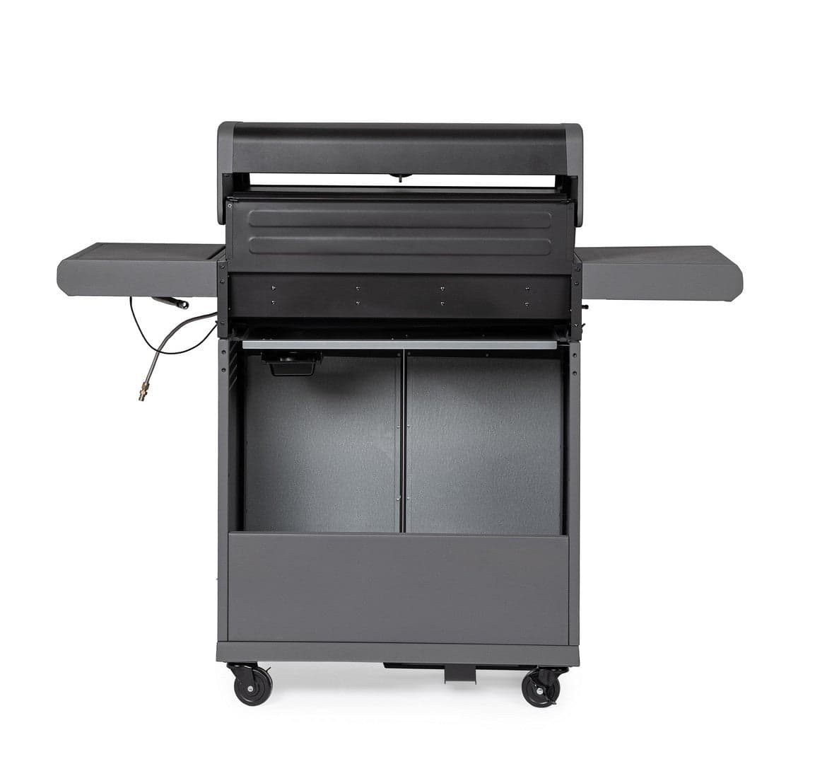 Barbecue a gas "Aleandro" con 5 bruciatori superfice di cottura in ghisa smaltata in Barbecue a gas Decor Space - Altamura, commercioVirtuoso.it