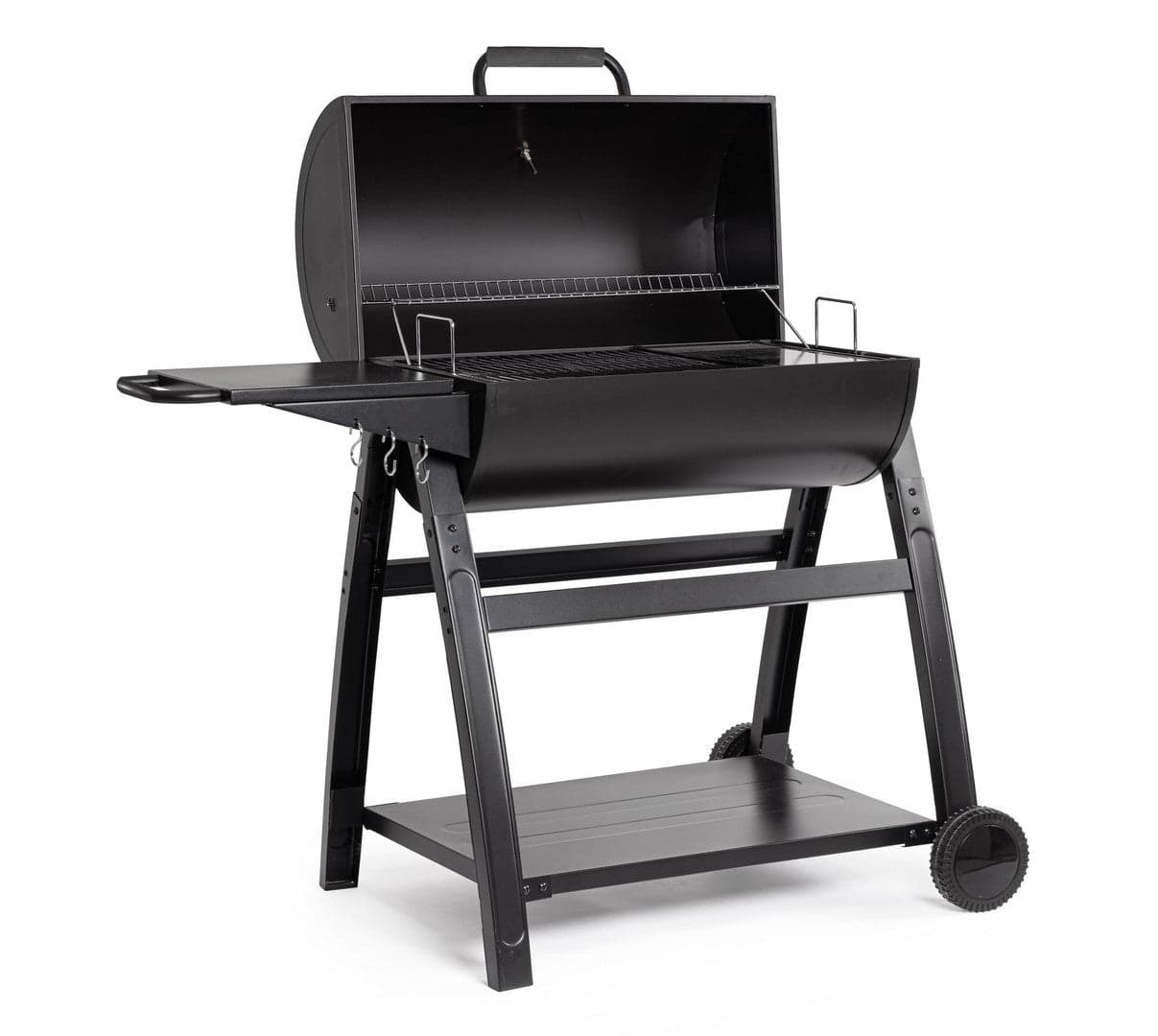 Barbecue a carbone "Vlora" con superfice di cottura in ghisa smaltata in Barbecue a carbone Decor Space - Altamura, commercioVirtuoso.it