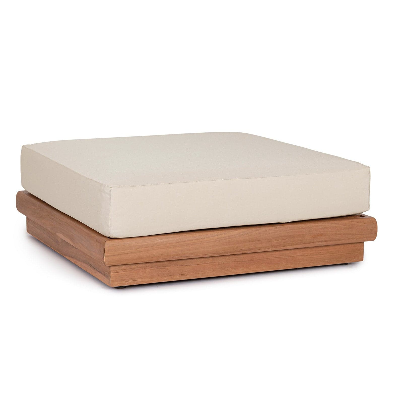 Salottino con cuscini "Delgada" in legno teak da giardino e veranda in Set di mobili Decor Space - Altamura, commercioVirtuoso.it