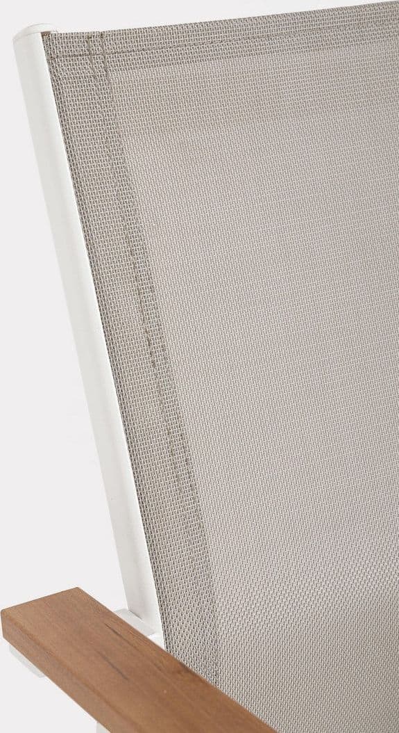 Sedia "Heta" struttura in alluminio seduta in textilene per interni ed esterni in Sedie Decor Space - Altamura, commercioVirtuoso.it