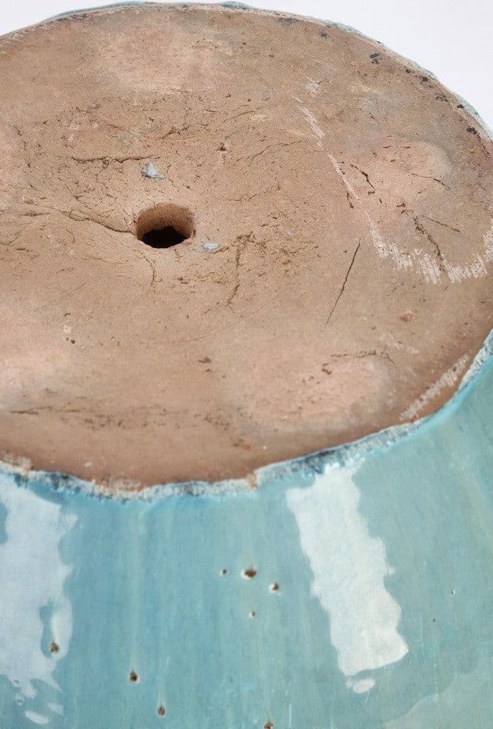 Vasi "Quang" struttura tonda in terracotta smaltata per esterno set da 2 in Vasi tradizionali Decor Space - Altamura, commercioVirtuoso.it