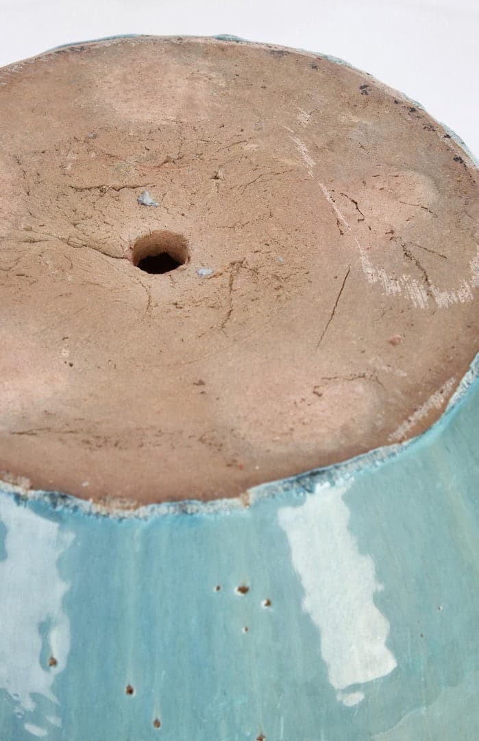 Vasi "Quang" struttura tonda in terracotta smaltata per esterno set da 2 in Vasi tradizionali Decor Space - Altamura, commercioVirtuoso.it