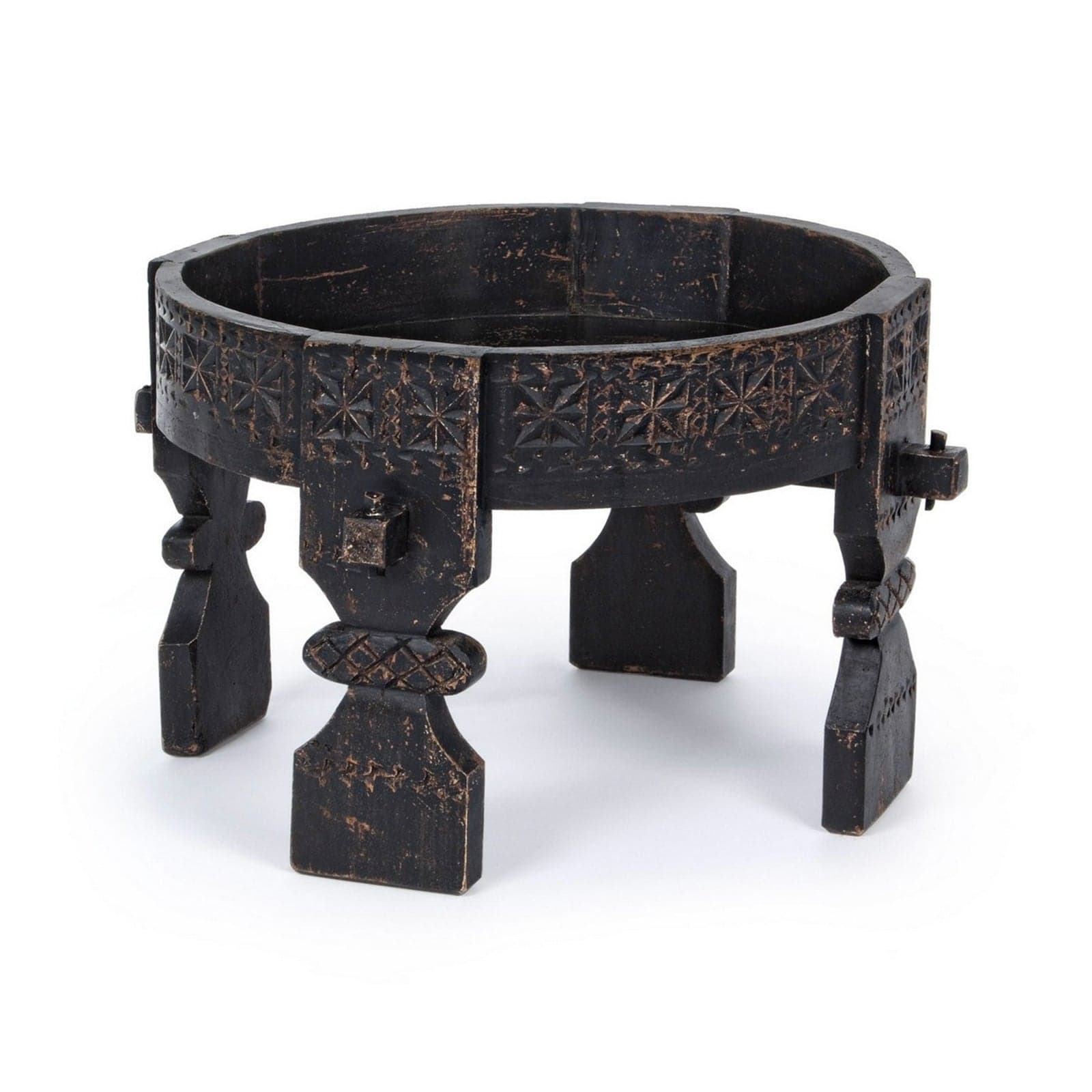 Tavolino "Yasir" struttura in legno di mango per arredamento in Console e tavoli da divano Decor Space - Altamura, commercioVirtuoso.it